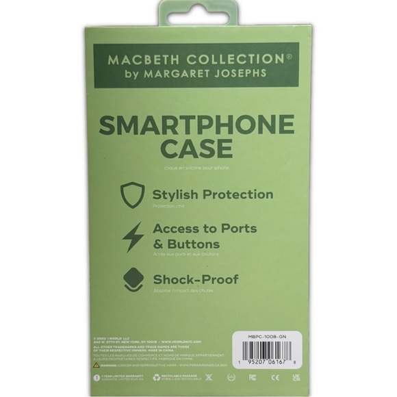 Macbeth Collection by  Margaret Josephs Green Smartphone Case for iPhone 14/13 - Picture 2 of 2